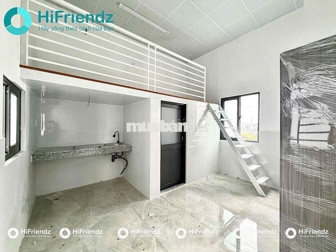 Khai Trương Toà Nhà Mới Xây 100% gác Lững Bancol Cửa sổ Siêu Thoáng