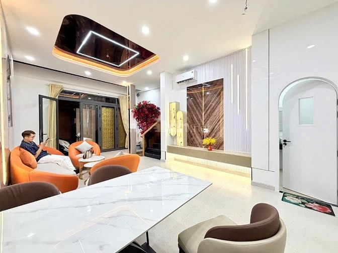 ⭐️Nhà 2 lầu DT:5,2x12m tuyệt đẹp Cao cấp hẻm Nơ Trang Long, P13