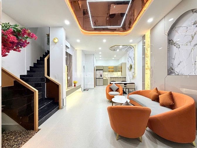 ⭐️Nhà 2 lầu DT:5,2x12m tuyệt đẹp Cao cấp hẻm Nơ Trang Long, P13