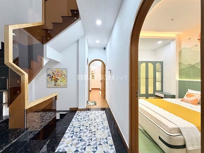 ⭐️Nhà 2 lầu DT:5,2x12m tuyệt đẹp Cao cấp hẻm Nơ Trang Long, P13