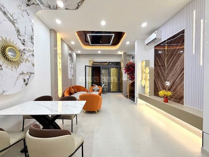 ⭐️Nhà 2 lầu DT:5,2x12m tuyệt đẹp Cao cấp hẻm Nơ Trang Long, P13