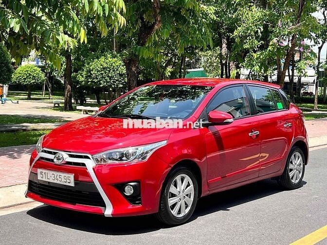 Toyota Yaris Hatchback 1.5G 2017 Đỏ
