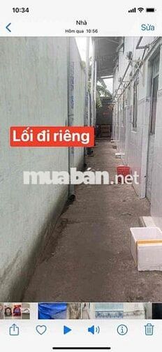 Cho thuê nhà trọ đường 450 Bình Quới