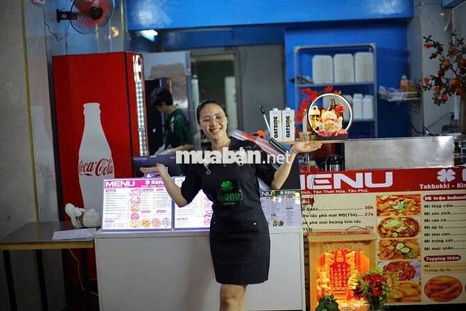 Dokkimi - bánh tráng trộn, ăn vặt