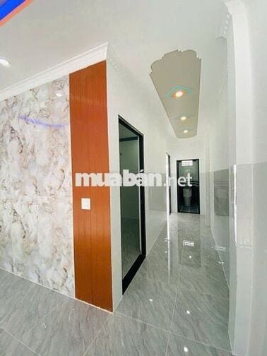 Nhà trệt lầu mới hoàn thiện tại Kdc Đông Phú TP Cần Thơ hỗ trợ vay 