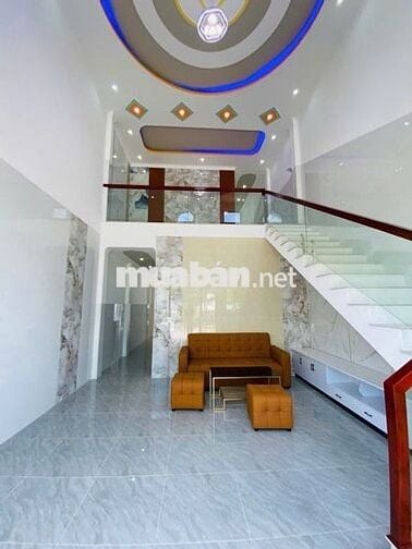 Nhà trệt lầu mới hoàn thiện tại Kdc Đông Phú TP Cần Thơ hỗ trợ vay 