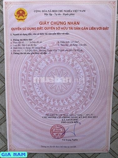 BÁN NHÀ MẶT TIỀN KINH DOANH : ĐƯỜNG LÊ QUÝ ĐÔN - P. 6 - Q. 3 - TPHCM