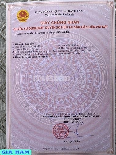 BÁN NHÀ MẶT TIỀN KINH DOANH : ĐƯỜNG LÊ QUÝ ĐÔN - P. 6 - Q. 3 - TPHCM