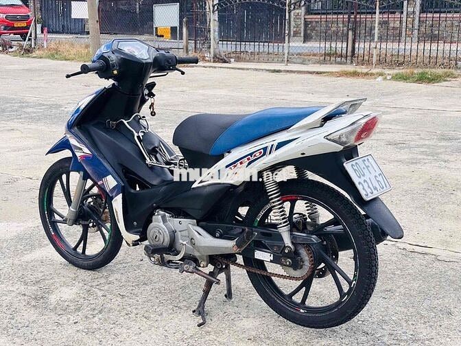 Suzuki Axelo Xanh trắng Xe số