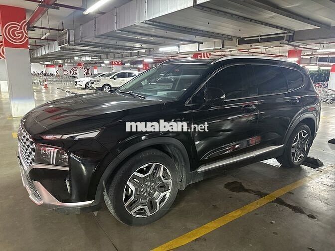 Hyundai Santa Fe 2021 Full xăng có rada Đen