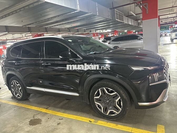 Hyundai Santa Fe 2021 Full xăng có rada Đen