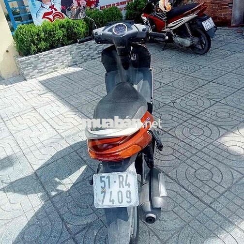 Honda Click Tự động màu Cam