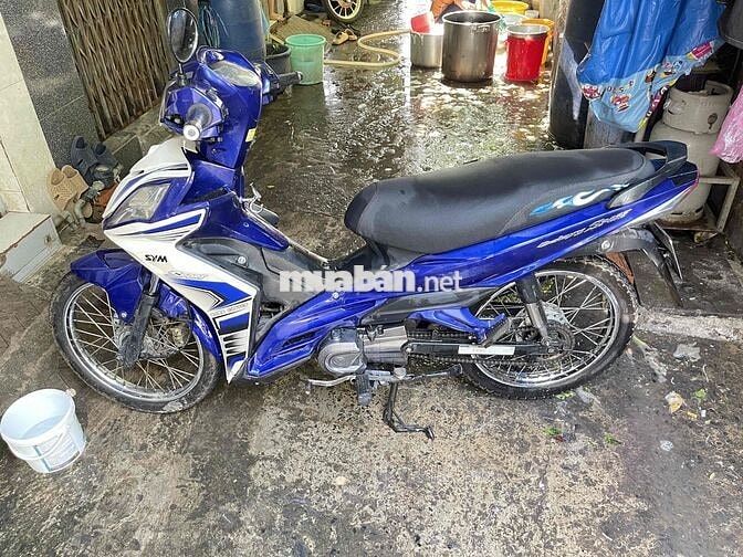 SYM Galaxy 110 2016 Xanh trắng
