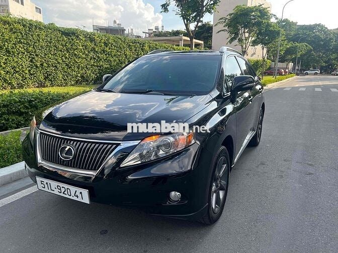 Lexus RX350 Đen Kem 2009.