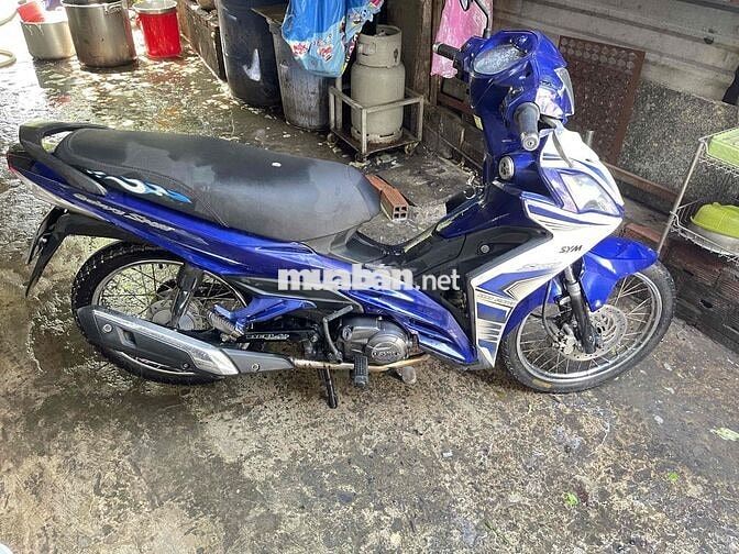 SYM Galaxy 110 2016 Xanh trắng
