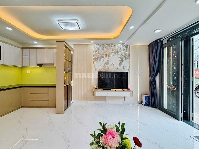 ⭐️Nhà tuyệt đẹp Cao cấp Mặt tiền Đường Số 4, P11, Q.Gò Vấp, giá: 5,35 