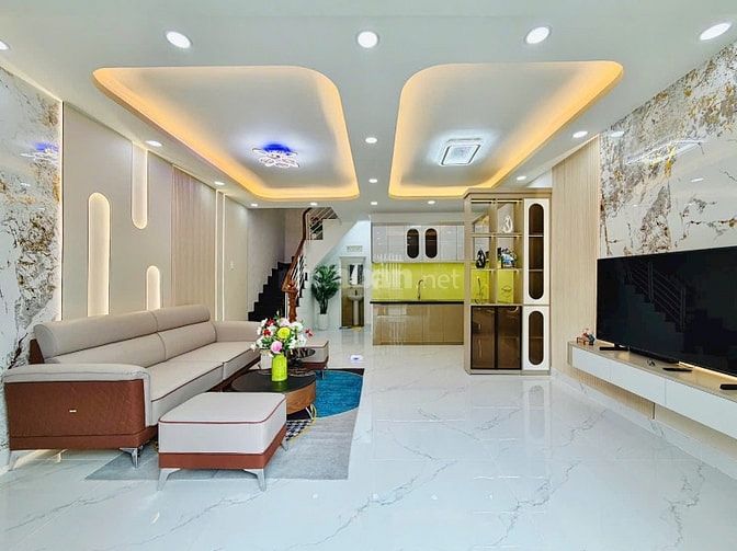 ⭐️Nhà tuyệt đẹp Cao cấp Mặt tiền Đường Số 4, P11, Q.Gò Vấp, giá: 5,35 
