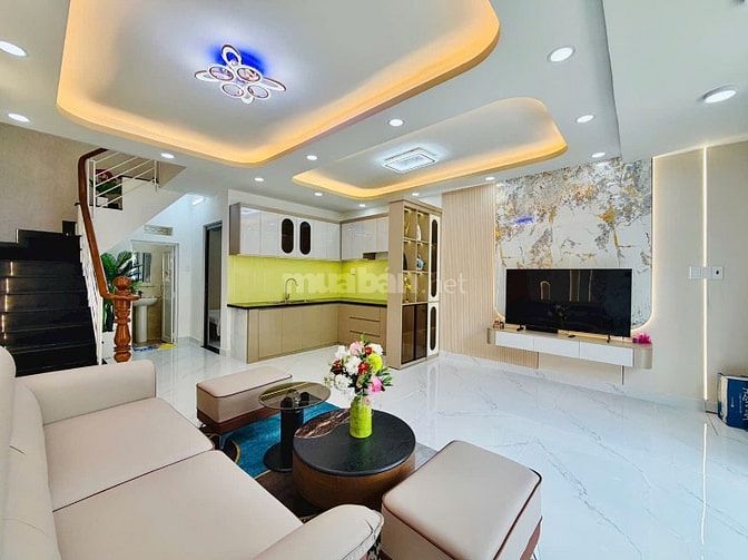 ⭐️Nhà tuyệt đẹp Cao cấp Mặt tiền Đường Số 4, P11, Q.Gò Vấp, giá: 5,35 