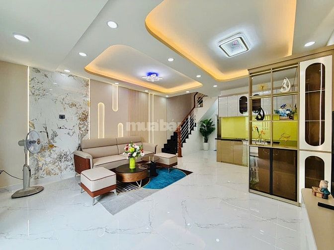 ⭐️Nhà tuyệt đẹp Cao cấp Mặt tiền Đường Số 4, P11, Q.Gò Vấp, giá: 5,35 