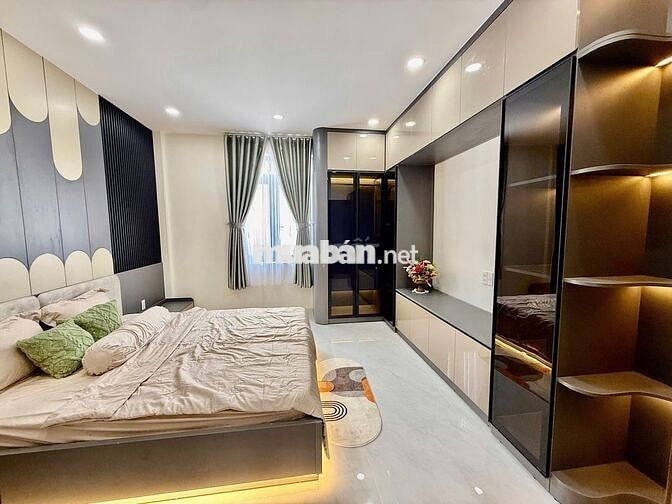 BÁN NHÀ MỚI 3 TẦNG CAO CẤP–HẺM XE HƠI 6M–CHỈ VÀI PHÚT ĐẾN PHÚ MỸ HƯNG
