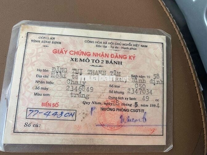 Honda Chaly C50 1994 Trắng Cổ điển