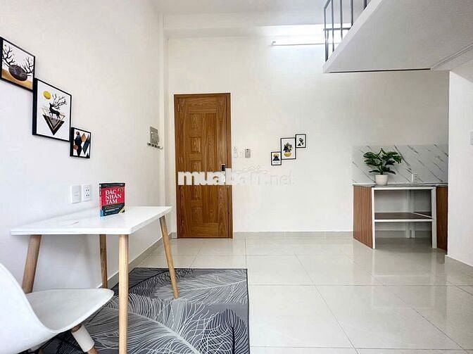 Duplex gác cao-Ban công-Full nội thất mới-Gần Văn Lang chỉ từ 4,5tr