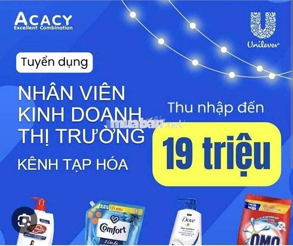 TIẾP THỊ THỊ TRƯỜNG UNILEVER CAM RANH KHÁNH HOÀ