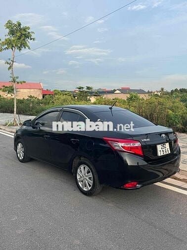 Toyota Vios E 2017 Số sàn Đen