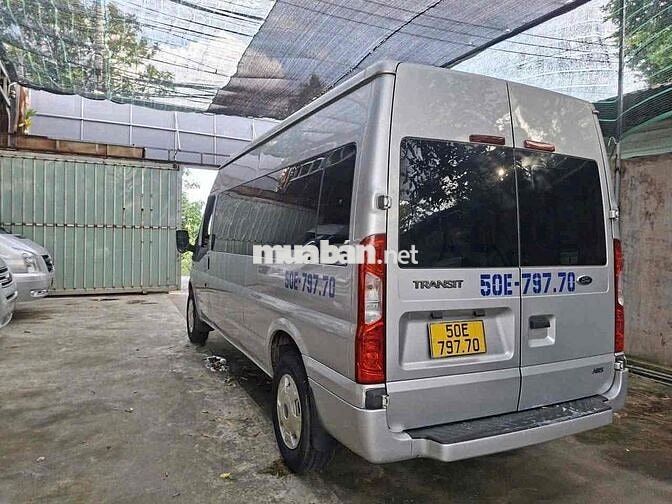 Ford Transit 2017 Xe Van Bạc