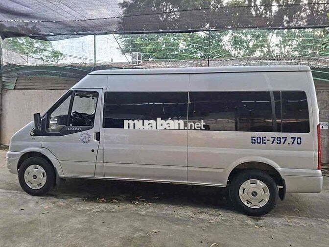Ford Transit 2017 Xe Van Bạc