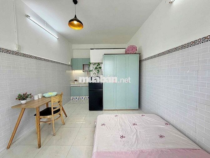 TRỐNG SẴN STUDIO ĐẦY ĐỦ NỘI THẤT GẦN ĐH VH - ĐẦM SEN - LUỸ BÁN BÍCH TP