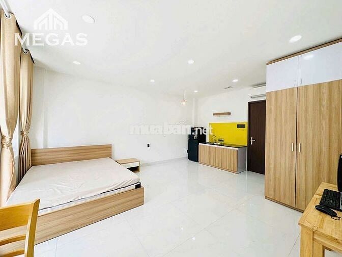 🏵️ Nhà Thuê - Studio Bancony rộg 50m2 ngay Bình Thạnh. Mới là ưu điểm