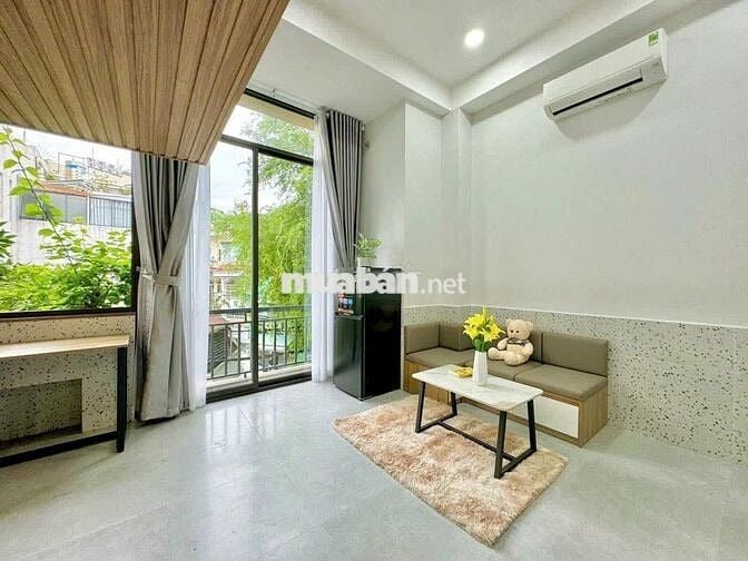Toà 25P Gác Cao Mới Xây Full NT_Ban công riêng_Ngay Phan Văn Hớn