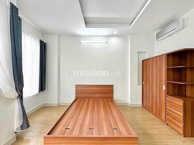 CHO THUÊ STUDIO BAN CÔNG TONE GỖ NGAY KHU CELADON TÂN PHÚ