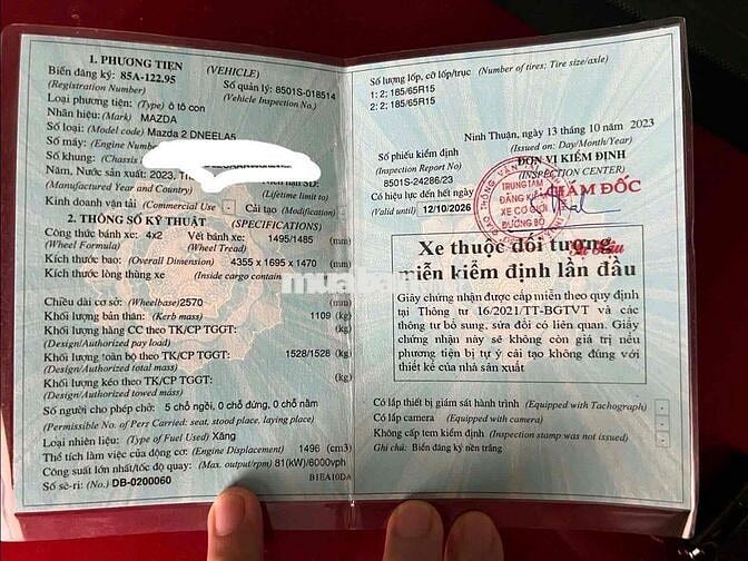 Mazda Mazda 2 2023 Đỏ 10903 km