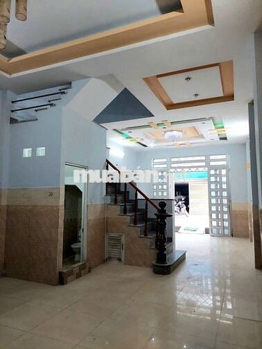 Cho thuê nhà 730/ Hương Lộ 2 - 4 tầng  - 4.5m x 40m, hẻm 8m