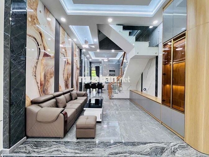 🔥 HIẾM CÓ KHÓ TÌM, NHÀ 4 TẦNG FULL NỘI THẤT, 60M2, CHỈ NHỈNH NHẸ 5₫.