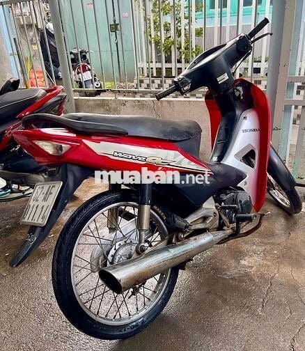Bán Wave 50cc Đỏ, BS62, Giấy tờ đầy đủ