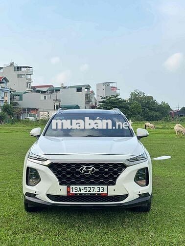 Hyundai Santa Fe 2018 Htrac đặc biệt Xăng Trắng