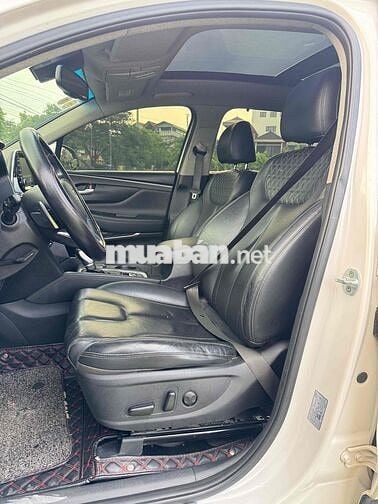 Hyundai Santa Fe 2018 Htrac đặc biệt Xăng Trắng