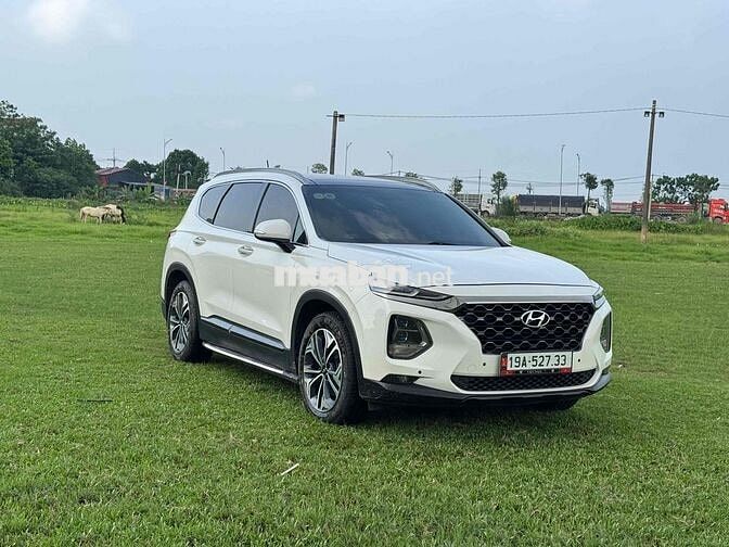 Hyundai Santa Fe 2018 Htrac đặc biệt Xăng Trắng