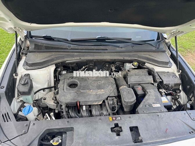 Hyundai Santa Fe 2018 Htrac đặc biệt Xăng Trắng