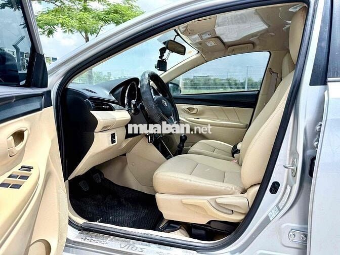 Toyota Vios 2016 1.5 E Số sàn máy mới bao zin chec