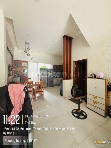 Bán nhà hẻm 7m đường Chiến Lược, Phường Bình Trị Đông, TP. Hồ Chí Minh