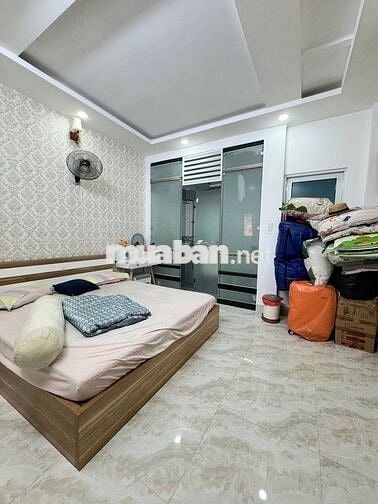NHÀ HIẾM- GẦN SIÊU THỊ EMART PHAN HUY ÍCH- GÒ VẤP- 4❌14,5- 5 TẦNG BTCT
