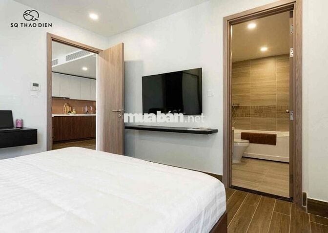 Căn Hộ 2 Phòng Ngủ Full Nội Thất Ngay Công Viên Hoàng Văn Thu