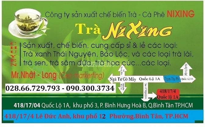 Chuyên cung cấp trà giá rẻ cho quán cà phê, ân uống,  căn tin...