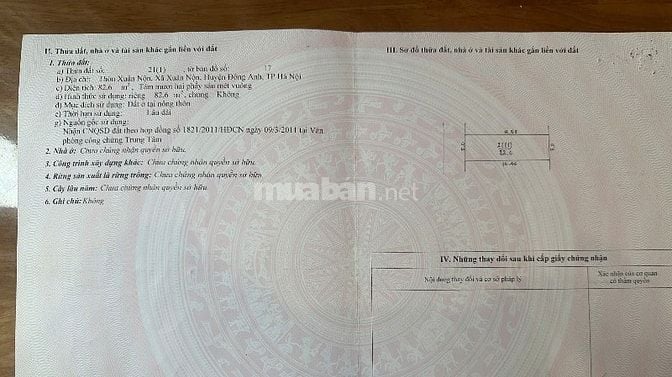 Bán nhanh 83m2 trục chính Xuân Nộn,Thư Lâm,Hà Nội sẵn nhà xưởng