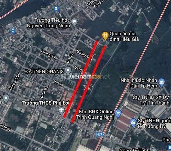 BÁN NHÀ XÂY THÔ KDC PHÚ LỢI (PHƯỜNG 7, QUẬN 8 CŨ)