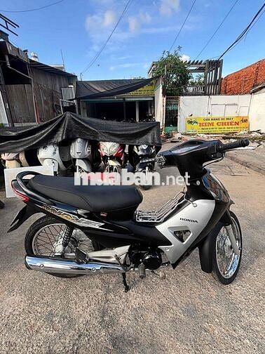 Honda Wave Anpha 100 Đen, Bạc